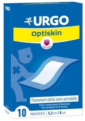 URGO OPTISKIN opatrunek sterylny - 10 plastrów