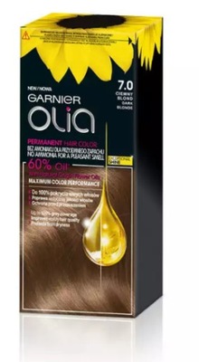 Garnier farba do włosów Olia 7.0 Ciemny Blond