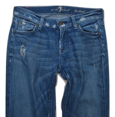 U Wygodne Spodnie Jeans 7 for all mankind 25 z USA