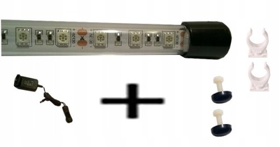 Oświetlenie LED Akwarium 40cm Dioda 5050 GROW 4:1