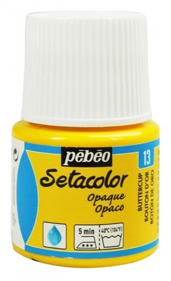 Farba do tkanin Setacolor Pébéo - Buttercup, 45 ml