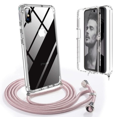 Plecki do iPhone X / XS ETUI IPHONE X/XS łancuszek