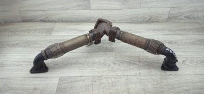 Audi a6 c6 q7 3.0 tdi bmk bug труба вихлопна колектор фото №1