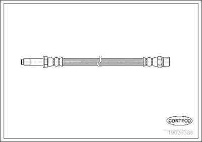 CABLE DE FRENADO FLEXIBLES SEAT VW FORD  