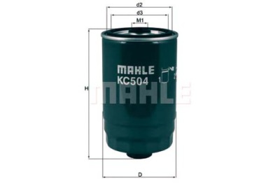 Mahle фільтр пального hyundai kia mahle фото №1