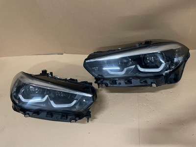 BMW X5 X6 G05 G06 FARO FAROS COMPLETO DIODO LUMINOSO LED IZQUIERDA + DERECHA ILUMINACIÓN EUROPA ORYG.  