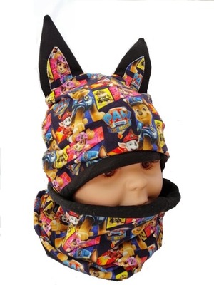 CZAPKA+KOMIN PSI PATROL JESIEN-WIOSNA