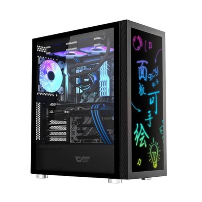 Obudowa komputerowa gamingowa midi tower RGB BLACK