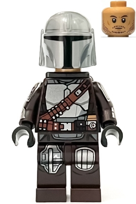 LEGO Figurka Star Wars sw1258 The Mandalorian / Din Djarin / Mando +blaster