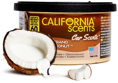 CALIFORNIA SCENTS CAPISTRANO COCONUT ZAPACH KOKOS