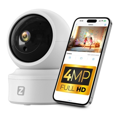 KAMERA IP WEWNĘTRZNA WIFI OBROTOWA 4MPx DETEKCJA NIANIA CAMHi PRO