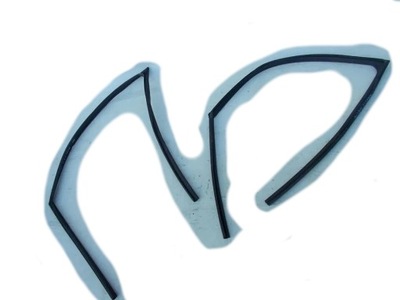 Прокладка скло двері перед ліва права accord vii фото №1