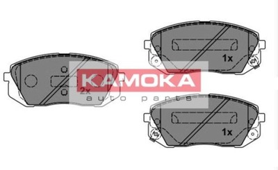 KAMOKA КОМПЛЕКТ КОЛОДОК ТОРМОЗНЫХ ТОРМОЗА TARCZOW