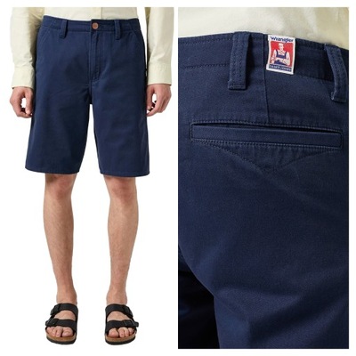 Wrangler CHINO SHORT W33 Męskie szorty materiałowe