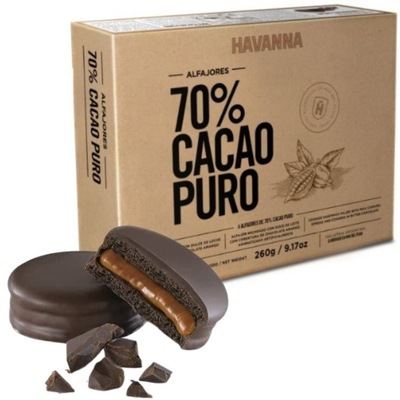 Havanna Alfajores 70% Cacao Puro 4 szt.