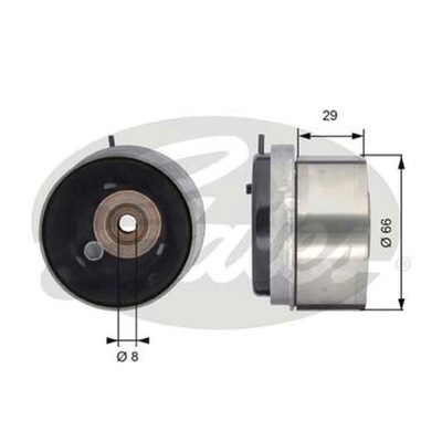 ROLLO NAPINACZA, CORREA DISTRIBUCIÓN GATES T43143  