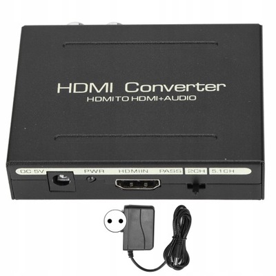 Ekstraktor audio HDMI Optyczny HDMI do HDMI SPDIF