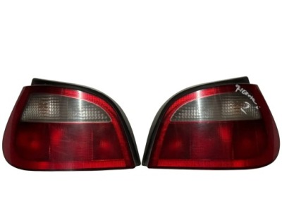 Hella 2vp008101-01 2vp00810101 15164100, 151641-00 151641 00 2vp008101 01, 7700428320, hella renault, лампа задний  задняя стекло фары, рестайлинг  facelift fl, оригинальные оригинал eu европа lhd, renault megane i рестайлинг  хэтчбек htb, сторона левая водителя , вкладыш молдинг цоколь żarówkowa фото №1