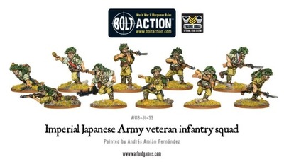 BA Imperial Japanese Army veteran infantry squad