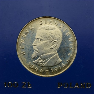 100 złotych 1977 - Henryk Sienkiewicz - St. L