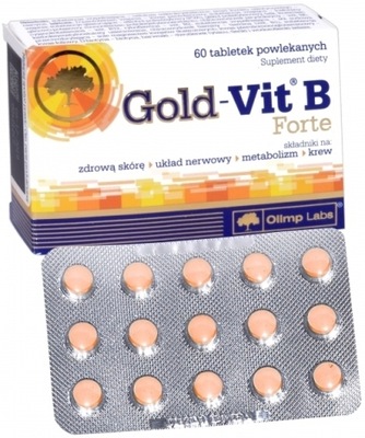 Olimp Gold-Vit B Forte witaminy B complex 60 tabl.