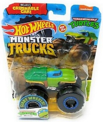Autko LEONARDO MUTANT Monster Trucks Hot Wheels