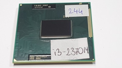 Procesor Intel i3-2370M SR0DP 2x2,4Ghz Gniazdo G2 rPGA988B 244