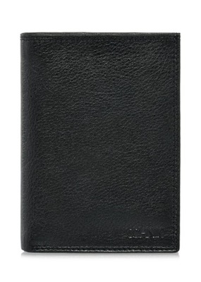 OCHNIK Czarny skórzany portfel męski PORMS-0550-99