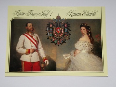 Franciszek Józef I Cesarz Austrii i Książna Elżbieta Bawarska SISI
