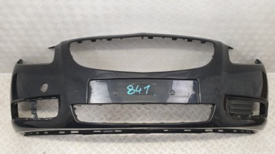 Opel insignia a бампер перед передний чёрный фото №1