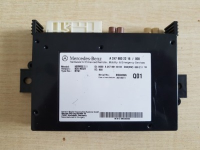 Mercedes модуль блок керування a2479002216 hermes m791 фото №1