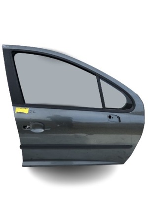 Дверь перед передние правое peugeot 207 5d фото №1