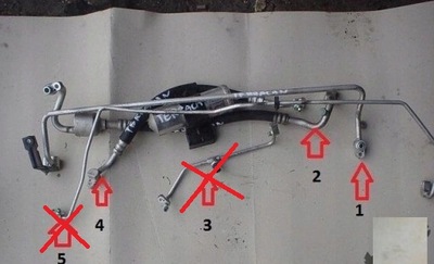 Hyundai terracan 2.9 шланг кондиционера трубка фото №1