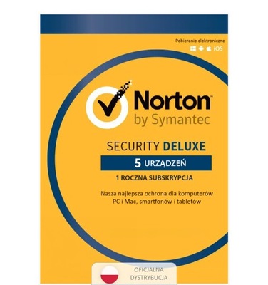 NORTON Security Deluxe 5 PC / 1 rok