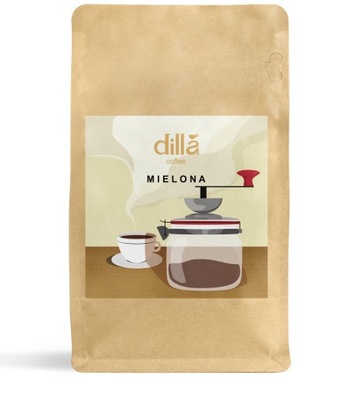 Kawa rzemieślnicza MIELONA 80/20 250g DILLA COFFEE