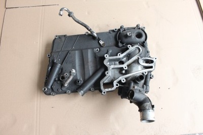 Теплообменник тепла радиатор масла крышка scania r фото №1