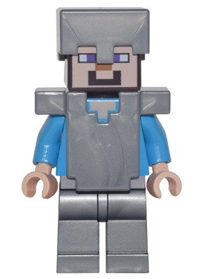Lego Minecraft min053 Steve zbroja FIGURKA 21137