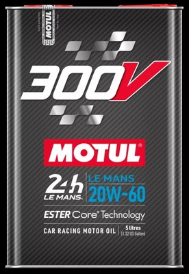 300V 20W60 5L 110828 МАСЛО MOTUL 20W60 5L 300V LE MANS ESTER CORE