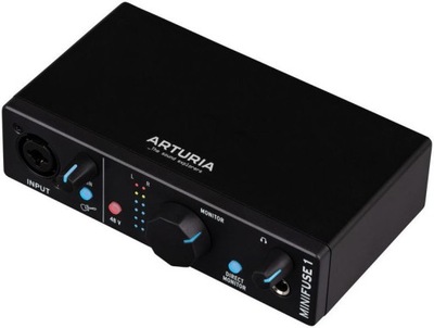 Arturia MiniFuse 1 Black Interfejs audio USB