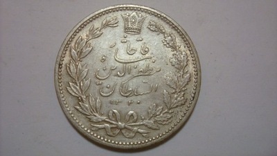 5000 dinarów Iran 1902 stan 1