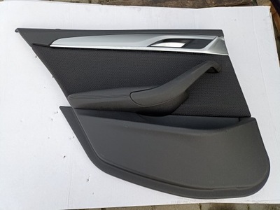 Обшивка дверь левый задняя bmw g30 фото №1