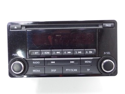 Радіо cd заводський оригінал 8701a689 mitsubishi outlander iii 18r фото №1