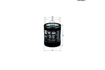 Knecht фільтр оливи mitsubishi colt vi фото №1