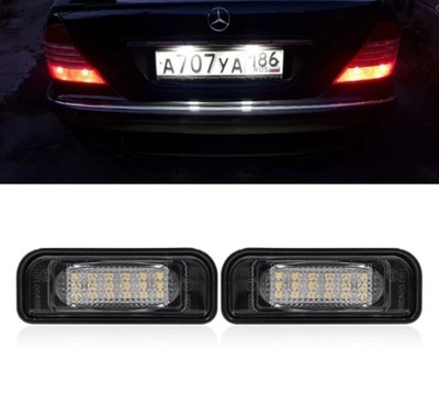 MERCEDES S W220 LUCES TABLAS REGISTRO DIODO LUMINOSO LED  