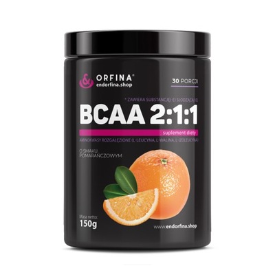 BCAA 2:1:1 pomarańczowy 150g