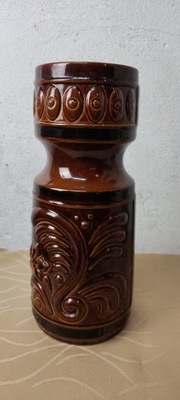 Wazon ceramiczny 31cm PRL DDR ceramika