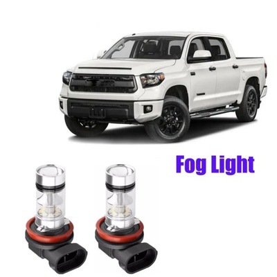 WKA NIEBLA DIOPARA LUMINOSO LED BLANCA PARA 2018 TOYOTA TUNDRA RAV4 SIENNA TACOMA 6000K  