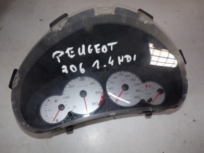 Лічильник peugeot 206 1.4 hdi фото №1