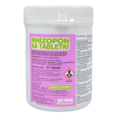 RHIZOPON Aa 50mg 20 TABLETEK UKORZENIACZ BRINKAMN