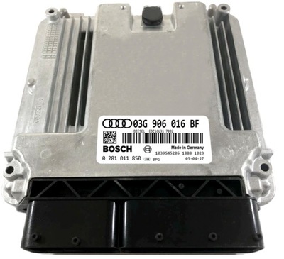 КОМП'ЮТЕР ECU AUDI 03G906016BF 0281011850 IMMO OFF